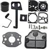 GTWSQQ Filtro aria con kit di revisione carburatore, guarnizione a membrana, collettore di aspirazione for motosega a benzina H=usqvarna 36 41 136 137 141 142