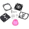GTWSQQ Kit di riparazione for ricostruzione carburatore con lampadina primer for S = TIHL FS45 FS46 FS75 FS80 FS85 HT70 for parti di motoseghe Zama C1Q-S63