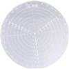 TIDTALEO Compasso da Falegnameria in Acrilico Bianco, 5mm, Scala | Tornitura di Legno e Tracciatura Cerchi, Fori di Centraggio, Misura 20cm, Uso Hobbistico