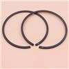 DORFEY 2 pezzi/lotto 49 mm x 1,5 mm fasce elastiche for pistone adatte for Sth-il TS350 TS360 TS400 sega da taglio parte 4201 034 3000