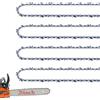 Fifchall Catena per motosega Stihl da 50,8 cm, passo 0,825 cm, calibro 160 cm, 81 maglie di azionamento, adatta per Stihl MS291, MS290 MS271 Farm Boss MS291 MS261 MS270 MS280 MS290 MS291 MS310 MS310 60-4.