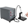 EUAIIPull Saldatrice automatica a punti, 100 W, saldatrice elettrica a impulsi saldatrice a impulsi Argon, strumento di riparazione dei gioielli per la saldatura di gioielli