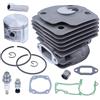 DORFEY Gruppo pistone e cilindro (50 mm) adatto for kit pistone motosega J-0-n-s-e-r-e-d CS 2171 2163 2165 2063 2065 2071