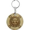Il Catoju del Vinile -Portachiavi in Legno Anime - Design One Piece in Legno - Gadget Anime per Fan - Accessorio Collezione con Personaggi - Idea Regalo Otaku e Amanti Manga