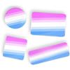 Generic LGBT Bicurious Pride Flag bandiera dell'orgoglio perno