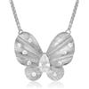 Meissa Diamante Collana Farfalla per Donne Argento 925 Collana Ciondolo Collana Amicizia Collana Girocollo Oro Gioielli Regalo