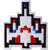 Bling! Handmade Gioco Astronave Toppa Ricamata Termoadesiva Videogioco | Cucire | Emblema Applique Distintivo Spilla Abbigliamento T-shirt Jeans Cappelli Pantaloni Borse Accessori Giacche Zaino | DIY