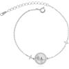 Meissa Stelle celesti Bracciale donne Bracciale Donna Argento 925 Bracciale maglie semplici delicate Anniversario Natale gioielli regali fidanzata moglie