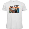 Handmade Maglietta Uomo T-shirt P21-Edvard Munch-L'urlo
