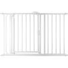 Safetots Cancelletto per Scale a Pressione con Chiusura Automatica, 118,2cm - 125,2cm, Bianco, Cancelletto a Chiusura Automatica per Bambini, Barriera di Sicurezza per Bambini