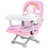AZIAMOR Rialzo Sedia per Bambini Gnammy con Imbottitura Rosa