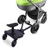 JINPRDAMZ Passeggino universale per bambini, con superficie di appoggio e saddle, poggiapiedi, passeggino, accessorio per bambini dai 3 ai 7 anni (25 kg)