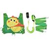 Generic Guinzaglio di sicurezza per bambini, corda anti smarrimento, cinturino da polso a forma di dinosauro, per viaggi, campeggio, viaggi, comoda e sicura, utile per lo shopping, con vestibilità