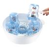 Generic Cleaner a vapore microonde - organizzatore di bottiglie per bambini, sterilizzatore le tavolette bambini | Rack ciucini domestici con funzionalità asciugatura rapida, contenitore stoccaggio sicuro gio