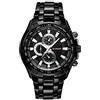 CURREN - Orologio da polso da uomo, sportivo, impermeabile, al quarzo, in acciaio inox, per uomini e ragazzi, 9