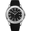 SKMEI Orologio da uomo in silicone, facile da leggere, impermeabile, sportivo, casual, alla moda, analogico, al quarzo, luminoso, regalo per padri, nero