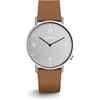 KOMONO Lewis Metropolis Men's Unisex Japanese Quartz Analogue Watch with Genuine Leather Strap