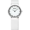 BERING Donna Analogico Quarzo Ceramic Orologio con Cinturino in Pelle di vitello Cinturino e Vetro zaffiro 10725-854