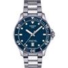 Tissot Orologio Tissot Seastar 1000 40 mm solo tempo fondo blu T120.410.11.041.00