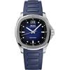 MIDO Multifort TV Big Date - Orologio automatico svizzero da uomo - cassa 40mm - quadrante blu - cinturino in caucciù blu - M0495261704100