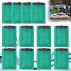 FARYODI Cartucce filtranti per acquario, 12 pezzi, cuscinetti di ricambio con carbone attivo e zeolite, cuscinetti filtranti per filtro Tetra EasyCrystal 250, EasyCrystal FilterBox 300, Tetra