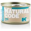 Generico Natural Code Scatoletta Umido Gatto 85gr (KITTEN TONNO)