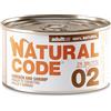 NATURAL CODE 02 POLLO E GAMBERETTI. 85GR