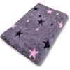 Topmast Fat Bedding Fat Bed - Starry Night Rosa - 150 x 100 cm Tappeto Cane Animale Cucciolo Allevatore di cani UK Made lavabile