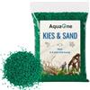 AquaOne Ghiaia per Acquario Sabbia 5 kg | Fondo chiaro nero multicolore fine medio grossolano | Ghiaino per Acquario di Qualità Premium | Sabbia di Quarzo Ghiaino per Acquario Decorazione Aquascaping