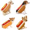 Fansu Vestiti del Cane Vestiti Caldi Cucciolo Vestito Pet Cappotto del Rivestimento di Inverno Vestiti del Cane Maglione Morbido Abbigliamento per Cani di Piccola Taglia (L,Hot dog)