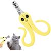 Generisch Tagliaunghie per gatti, tagliaunghie per gatti, clip per unghie, strumento portatile per la cura degli animali domestici, forbici professionali per criceti, conigli, gattini, cuccioli