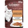 Gourmet A la Carte cibo umido per gatti con tacchino e verdure, confezione da 26 (26 x 85 g)