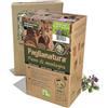 Paglianatura Dispenser Fieno Naturale Montagna 600gr + Alfalfa | Porta Fieno per Conigli, Roditori e Piccoli Animali| Pratico e Igienico (1 pezzo)