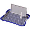 Generic WC per Cani Cani Porta di pipì con Parete Alta Facile Pulizia Mantieni la lettiera per Cuccioli di Cuccioli a Secco della Zampa per condomini di, Grande Blu,Toilette per cani, orinatoi grandi, medi e
