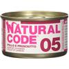 Generico Natural Code Scatoletta Umido Gatto 85gr (N.05 POLLO PROSCIUTTO)