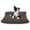 Cieffepi Home Collections FIDO - Cuscino sfoderabile per cani, gatti e animali domestici in vari colori e misure (60 x 60 x 15 cm, Marrone)