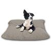 Cieffepi Home Collections FIDO - Cuscino sfoderabile per cani, gatti e animali domestici in vari colori e misure (60 x 60 x 15 cm, Beige)