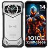 DOOGEE - S200 5g Rugged Smartphone Android 14 32gb+256gb 10100mah Telefono Dimensity 7050 6.72'' 120hz 100mp Nfc/wifi6 Argento - SPEDIZIONE GRATUITA