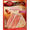 Betty Crocker Supermoist Strawberry cake mix 432g (15.25oz) pack of 1