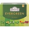 Ahmad Tea Tè verde | Evergreen selection | 60 bustine per confezione | Cartone da 8