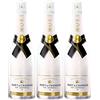 Moët & Chandon Champagne Ice Impérial Blanc - Moët & Chandon - Varietà di uve Pinot Meunier, Pinot Nero, Chardonnay - Set di 3, 750 millilitri
