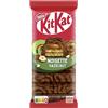 KitKat Nestlé KITKAT Lavagna nocciola, cialda croccante con ripieno di nocciola cremoso e rivestito con cioccolato marmorizzato, confezione da 1 (1 x 99 g)