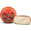 Caseificio Di Seggiano Pecorino di Seggiano Rosso Semi Stagionato - Mezza Forma Artigianale 700 Grammi circa - Formaggio Toscano da Latte Ovino - Produzione Tradizionale Caseificio di Seggiano