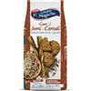 Lo Conte Le Farine Magiche - Cuor di Grani Integrali e Semi Naturali | Mix con sesamo, girasole, zucca, lino | Ricco di fibre | Per pane, pizza, biscotti | 12 Confezioni da 500 g