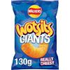 Walkers Wotsits Giants Really Cheesy Vegetarian Spuntini al forno 130 g