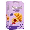 Generico BauIi Croissant CILIEGIA, Cornetto di Pasta Sfoglia Ripieno, Confezione con 6 Cornetti Incartati, 300g