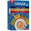Girnar Instant Tea Premix Low Sugar Variety Pack, 15 Sachets