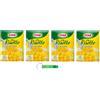 Beni Culinari 4 pezzi Star Il Mio Risotto Milanese - Riso cremoso con zafferano 100% piatti pronti italiani 175 g + portachiavi Beni Culinari