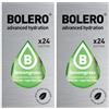 Generico SET 48 BOLERO DA 3 GRAMMI Lemongrass Preparato istantaneo polvere solubile in bustine Sticks per Bevande con Stevia e Vitamina C e Senza Zucchero ideale per fitness e diete
