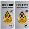Generico SET 48 BOLERO DA 3 GRAMMI Tonic Preparato istantaneo polvere solubile in bustine Sticks per Bevande con Stevia e Vitamina C e Senza Zucchero ideale per fitness e diete